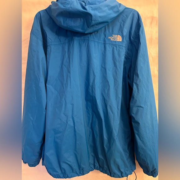 The North Face Blue hooded Windbreaker Mens size Large. - Picture 1 of 15